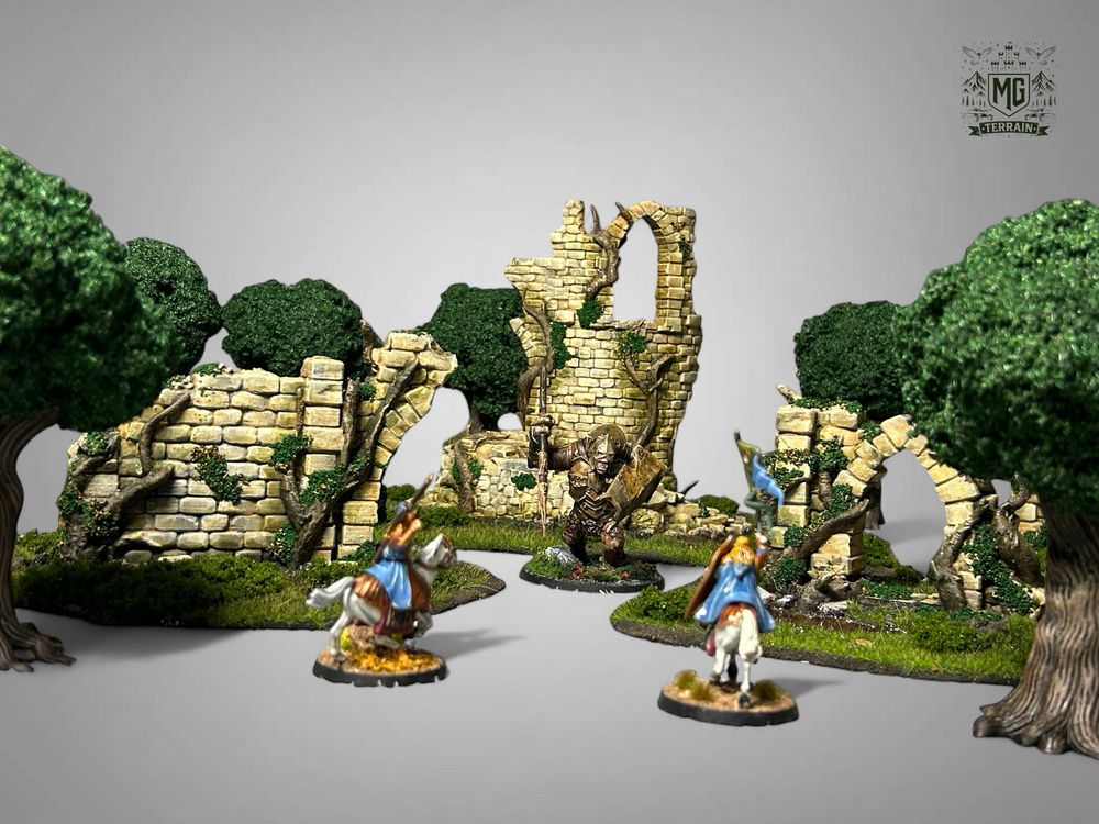 Zestaw Makiet do gry Bitewnej Age of Sigmar Me LotR SBG wh40K Aos
