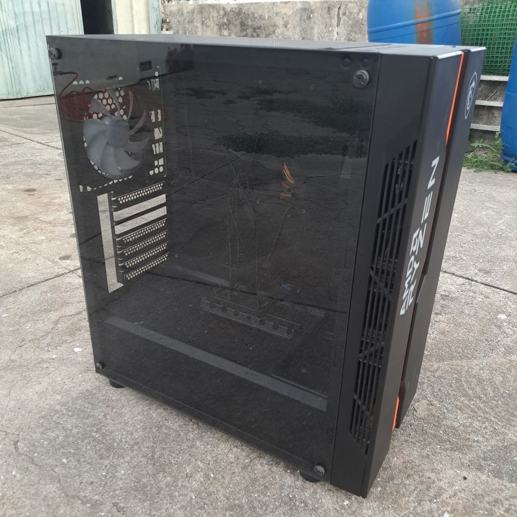 Caixa de Computador MSI com Vidro Temperado + Fonte Seasonic SS-620GB
