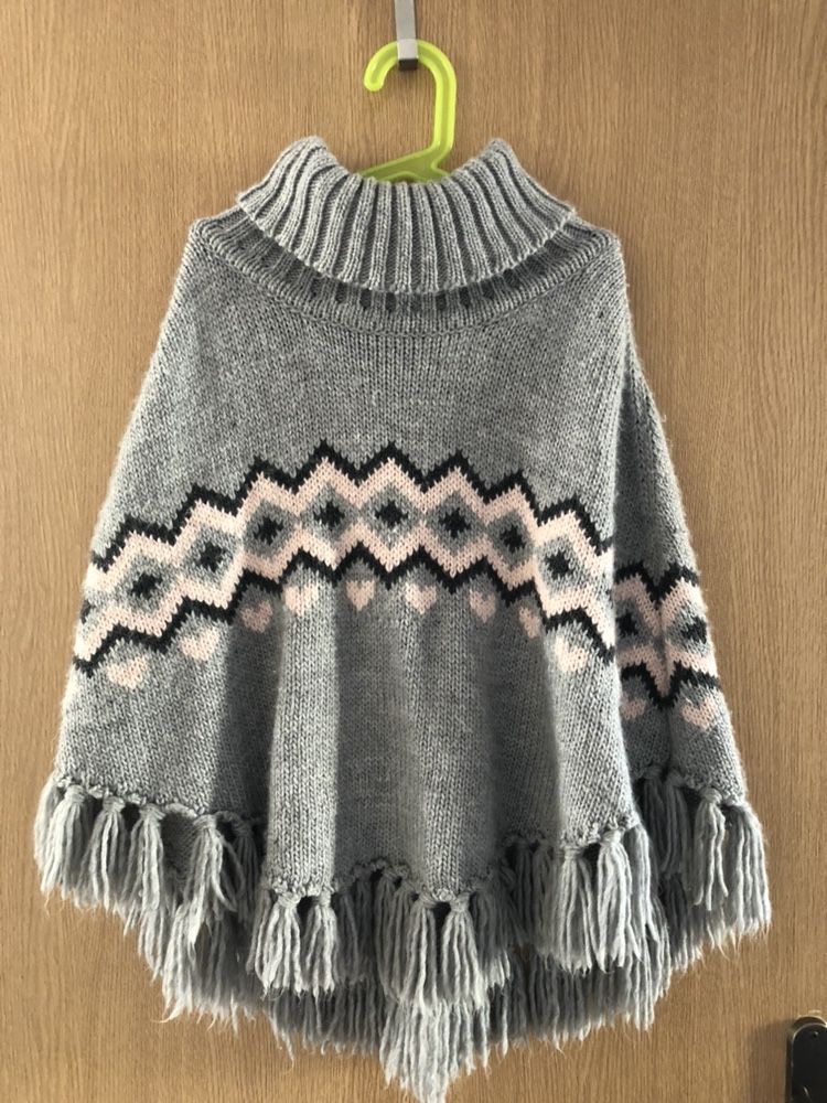 Kurtka dziewczęca Zara Girls r. 152 gratis poncho wiosna jesień