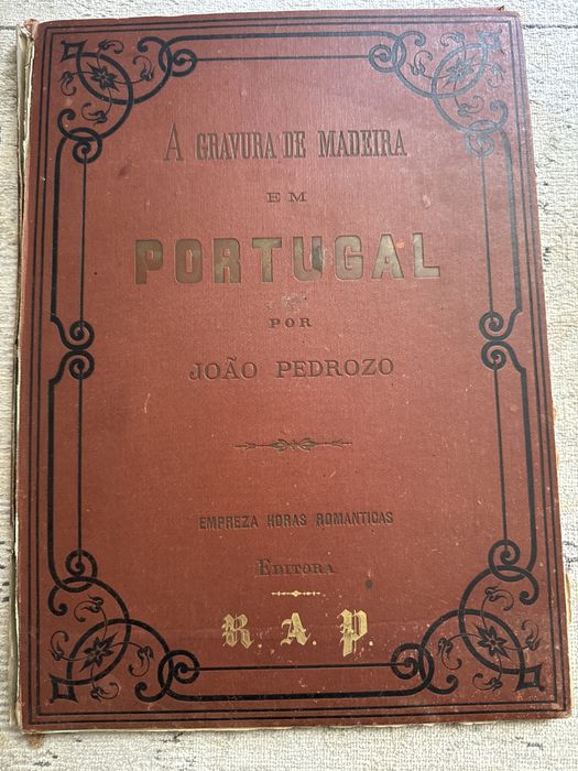 Livro A gravura de Madeira 1872