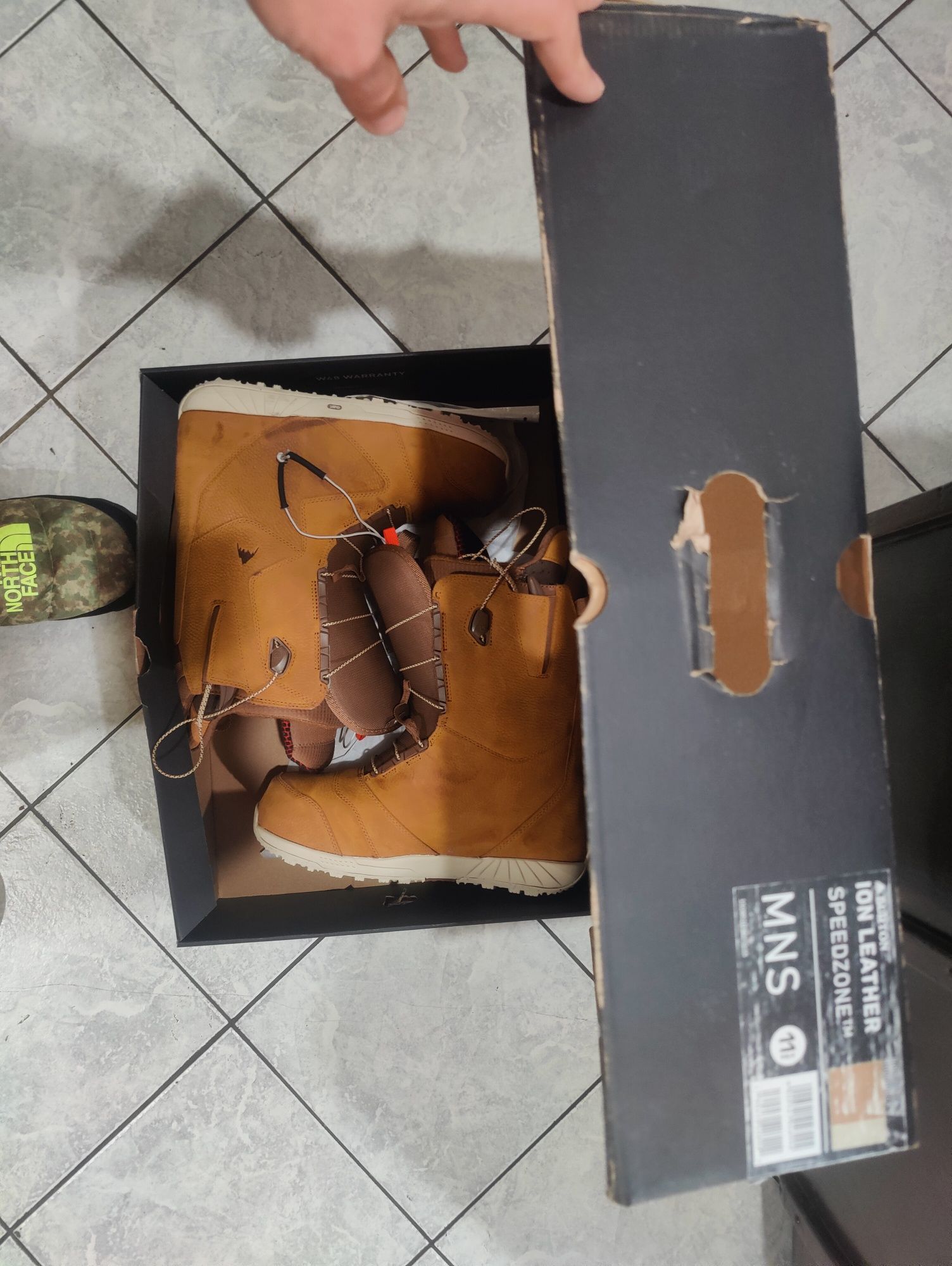 Burton ion 44.5 leather speedzone  buty snowboardowe
