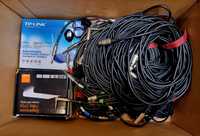 Kable przewody instrumentalne mikrofonowe dmx usb audio router