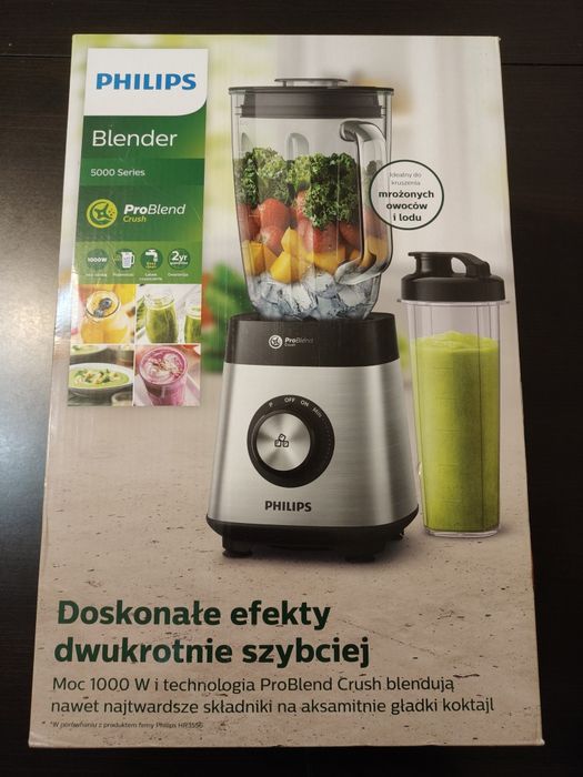 Blender Philips 5000 series HR3573 NOWY! TANIEJ NIŻ W SKLEPIE!