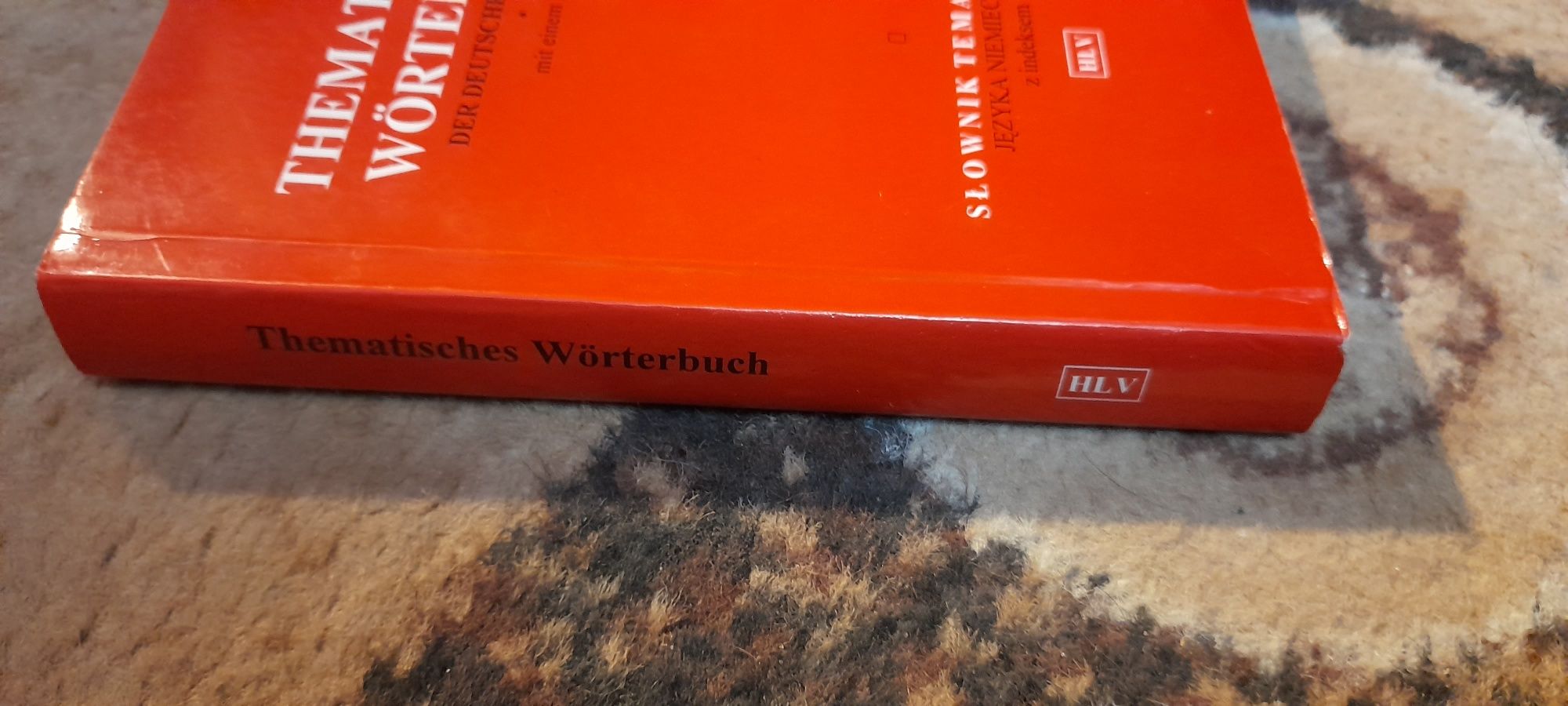 Słownik tematyczny jęz niemieckiego z indeksem- H. C. Fryderych wyd I
