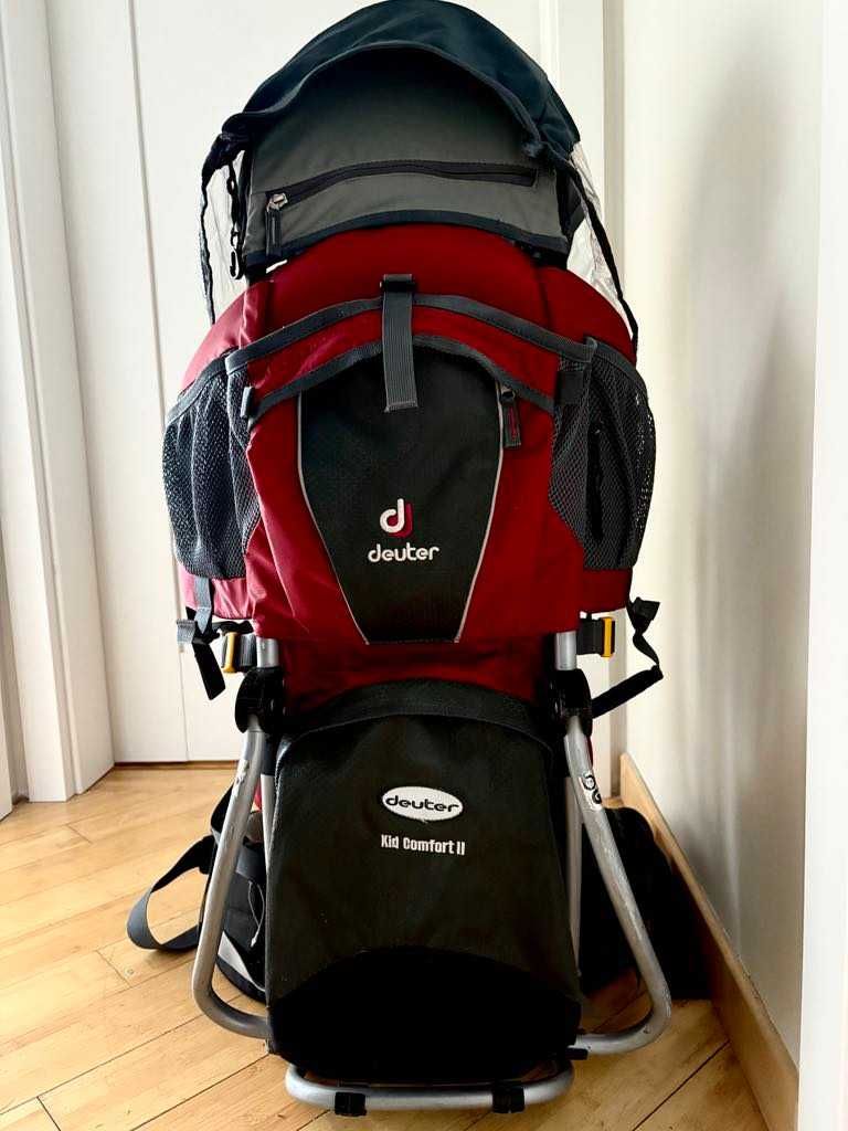 Nosidełko Deuter Kid Comfort 2 + daszek