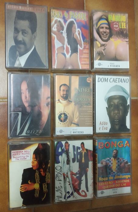 72 CASSETES de Música (Áudio)