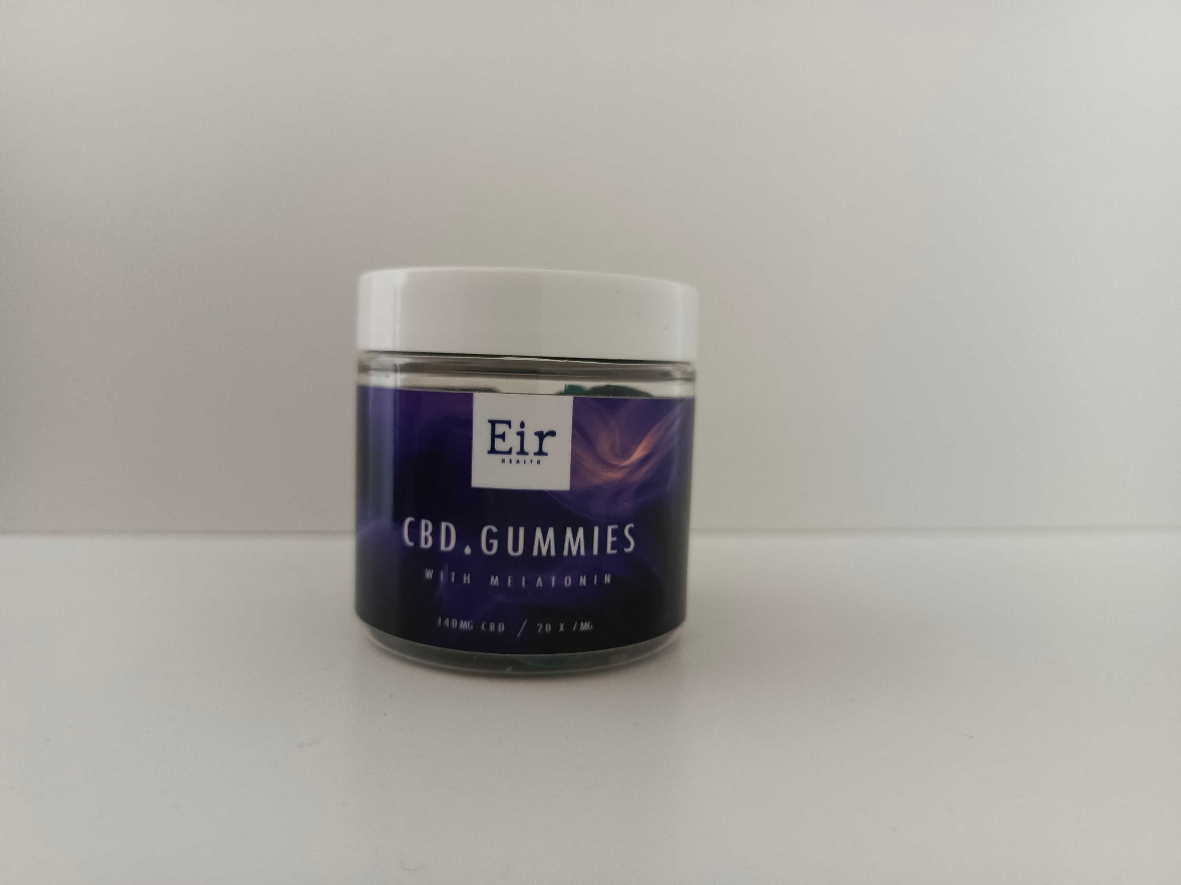 Żelki z melatoniną i CBD na lepszy sen