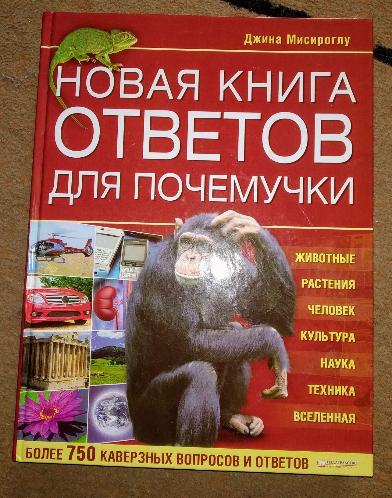 Детская большая книга почемучки Джина Мисироглу. Супер книга.