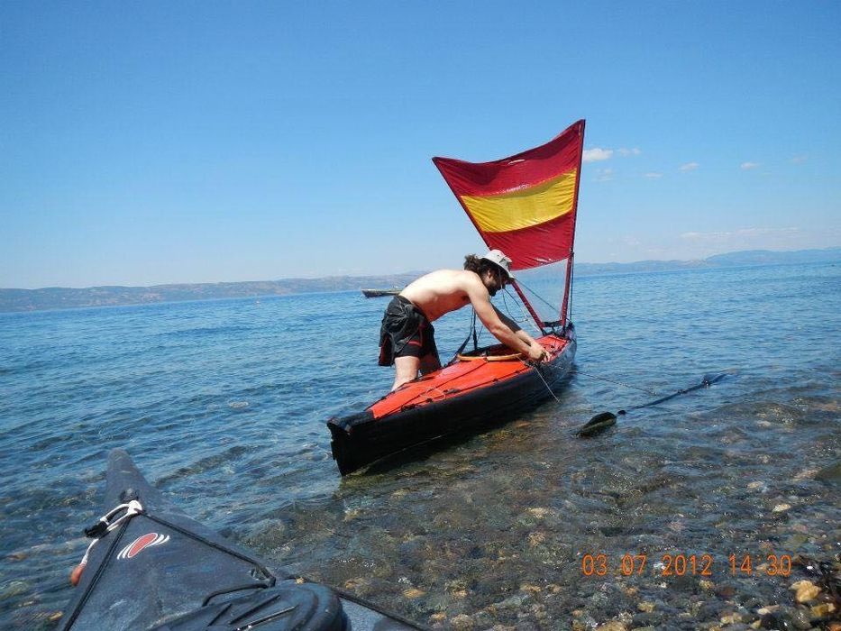 sails from new zealand for kayak
