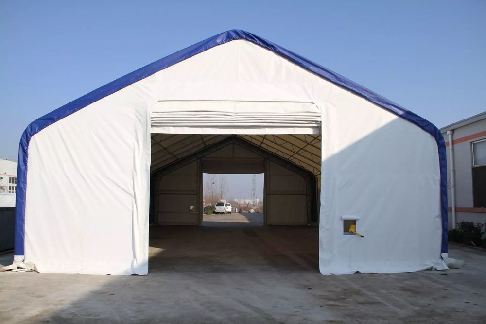 Hala namiotowa 10x12,2m - Całoroczna ochrona, mocna konstrukcja!