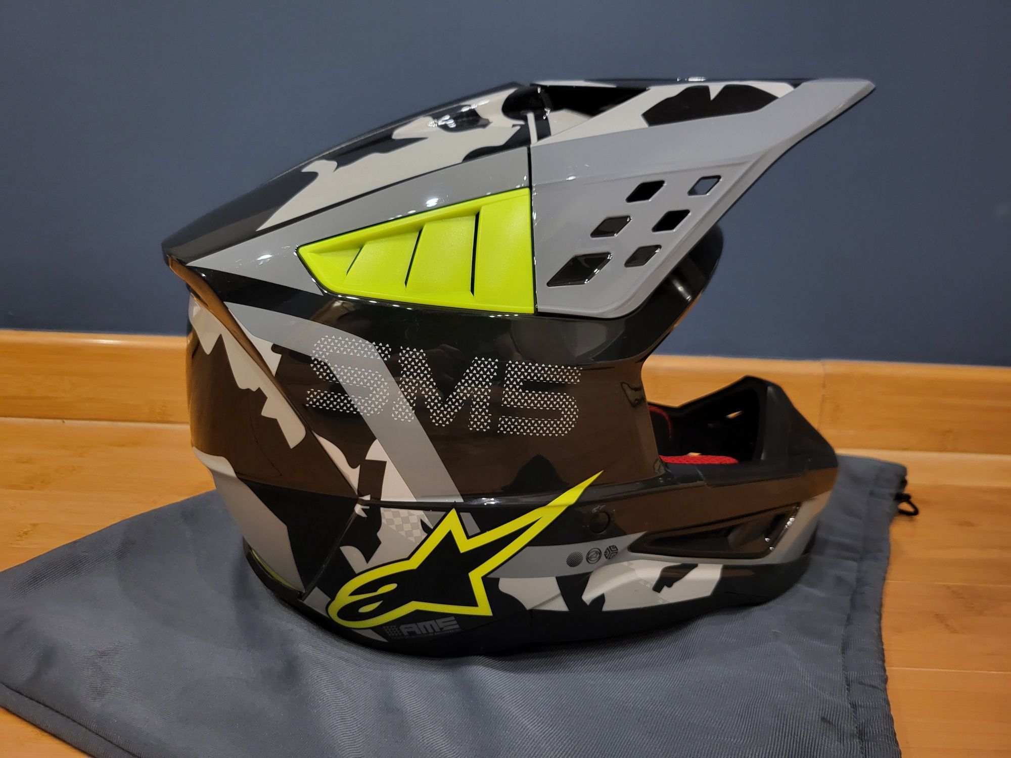 Kask Cross Alpinestars SM5 jak nowy