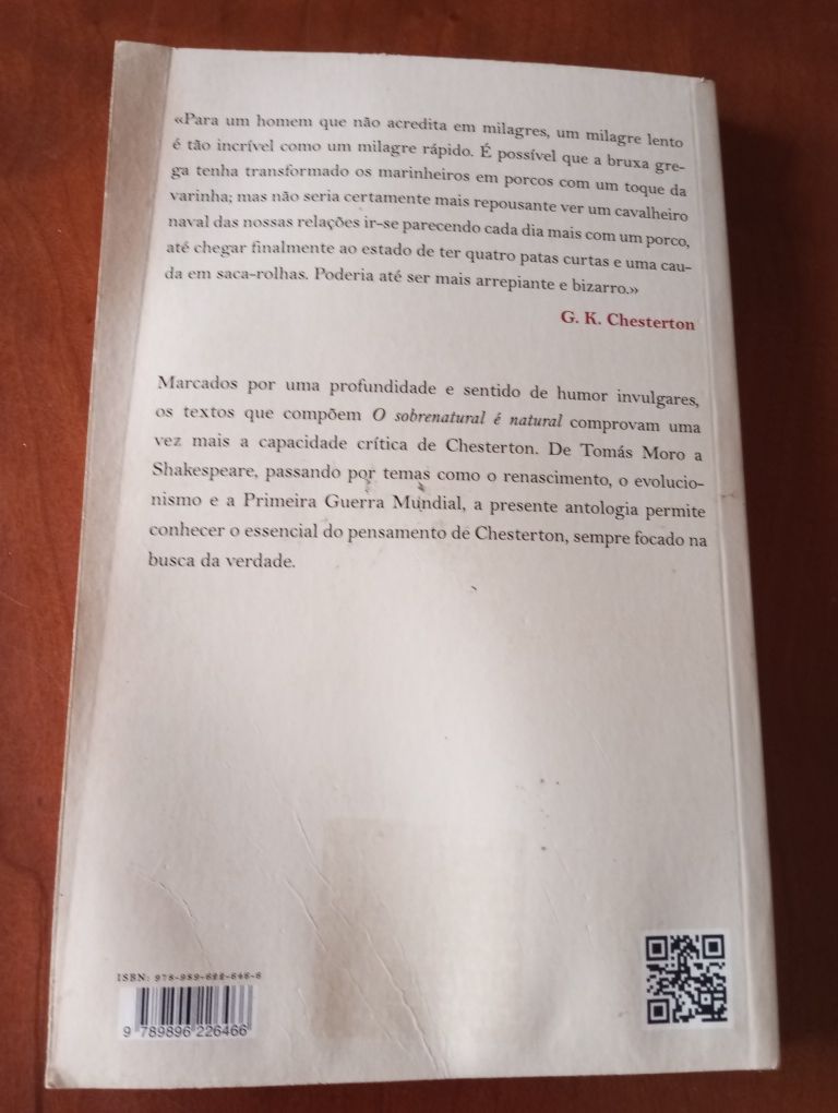 G. K. Chesterton - o Sobrenatural é Natural