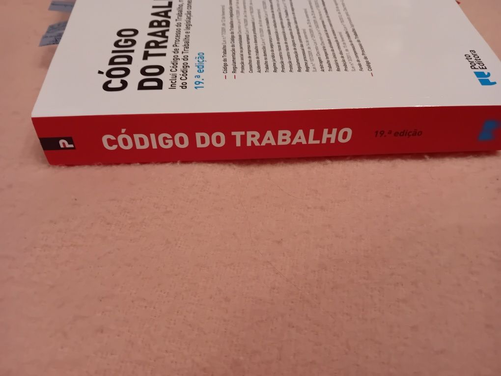 Livro Código de Trabalho