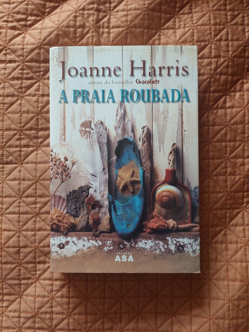 Livro "A Praia Roubada", de Joanne Harris
