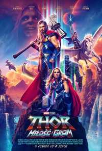 Plakat filmowy "Thor: Miłość i grom" 68 x 98 cm