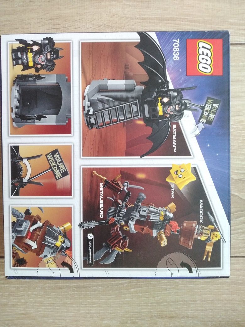 LEGO® 70836 The LEGO Movie 2 - Batman i Stalowobrody