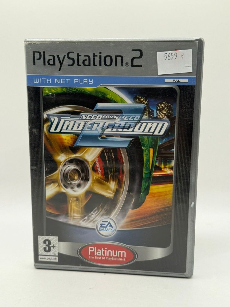 Nfs Underground 2 3xA Ps2 nr 5659