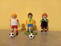 Figurki Playmobil piłkarze i sędzia