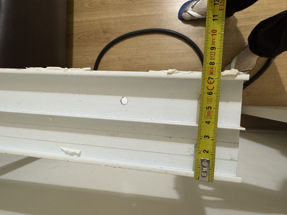 Janela pequena de correr em aluminio para drywall