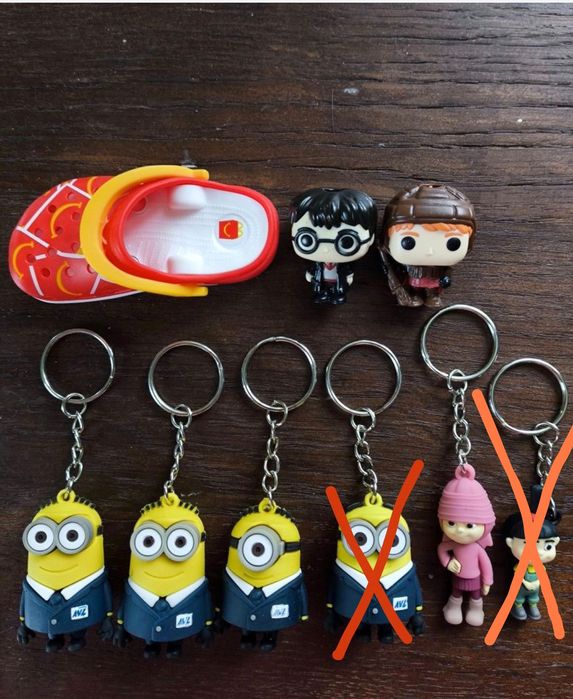 Іграшки різні, міньйон, Гаррі Поттер, крокс (ЦІНИ В ОПИСІ)