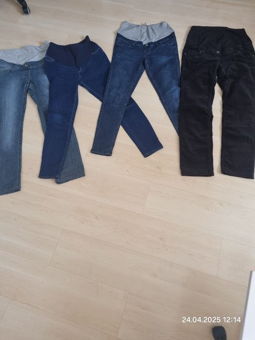 Spodnie ciążowe zestaw