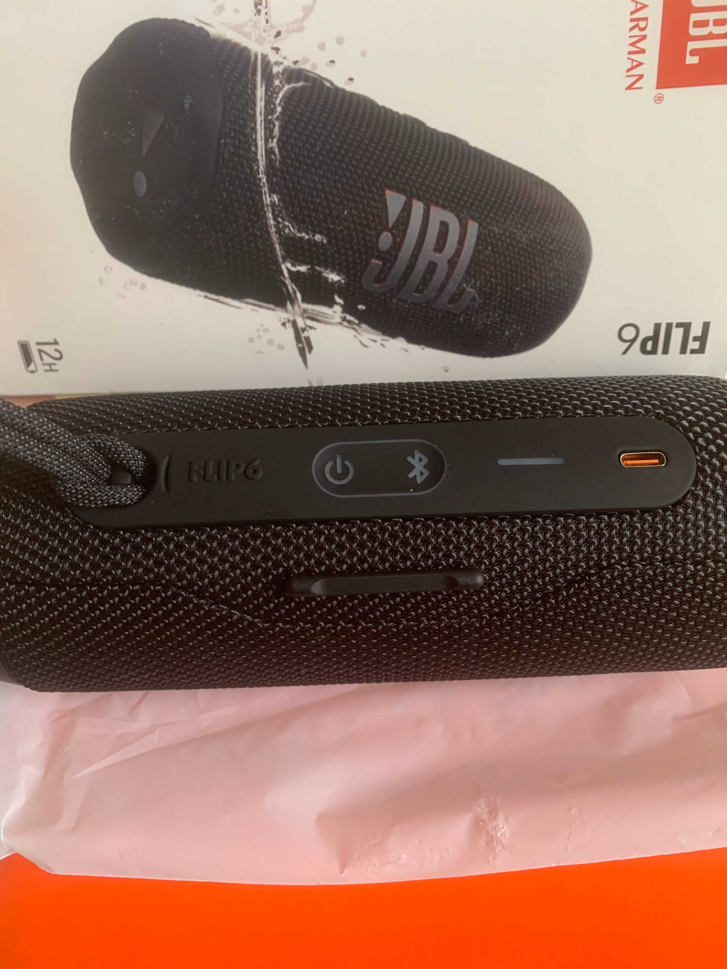 Портативная акустика JBL Flip 6 Black