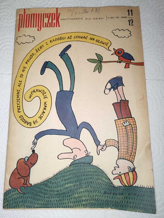 Płomyczek 1975 dwutygodnik dla dzieci czasopismo