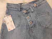Spódnica midi jeans xs
