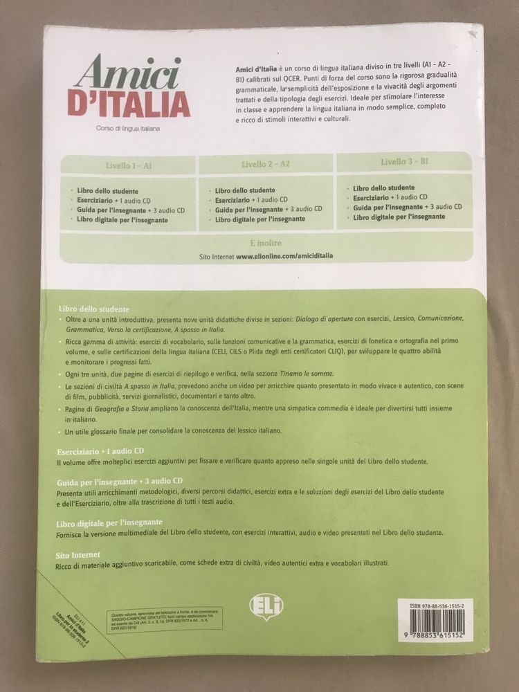 Amici d’Italia podręcznik i ćwiczenia język włoski
