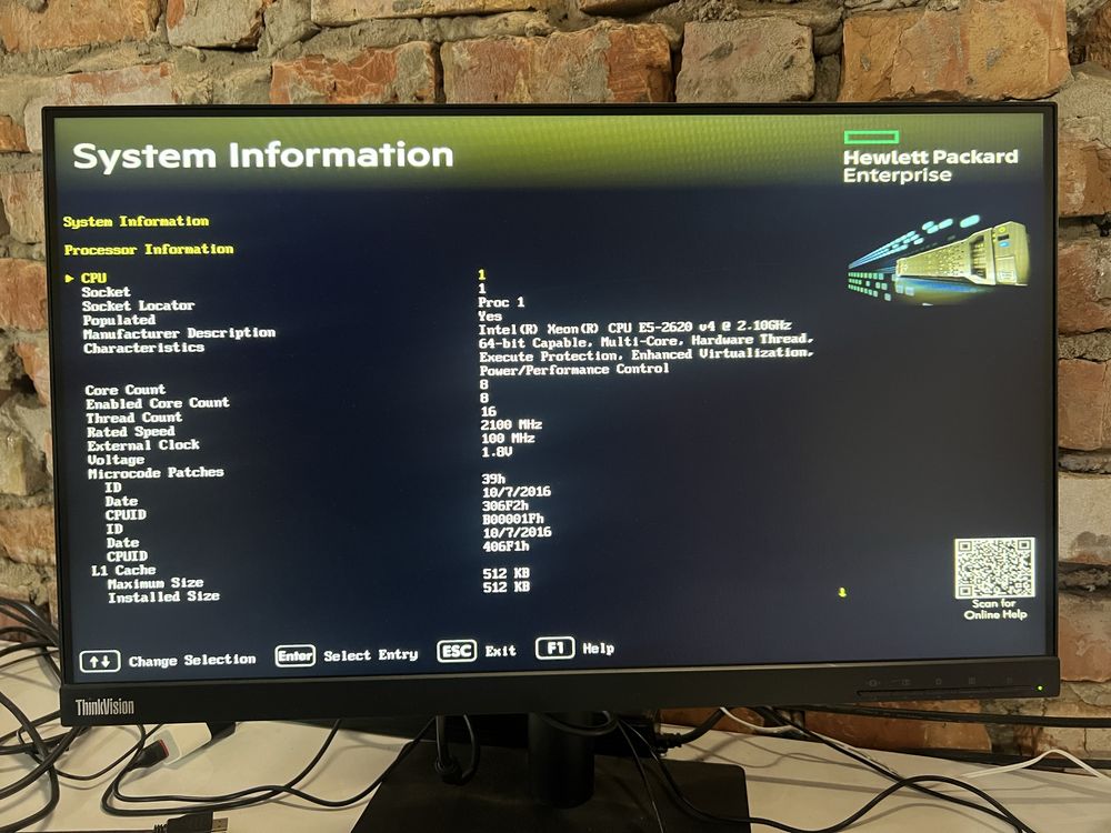 Сервер HP ProLiant DL 380 Gen9 Xeon E5 2620 v4