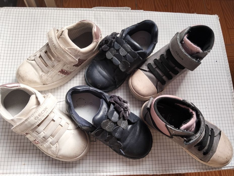 Sapatilhas Chicco e Geox 26