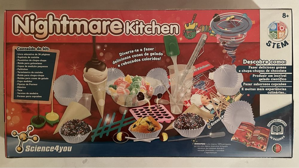 Jogo Nigtmare kitchen da science for you