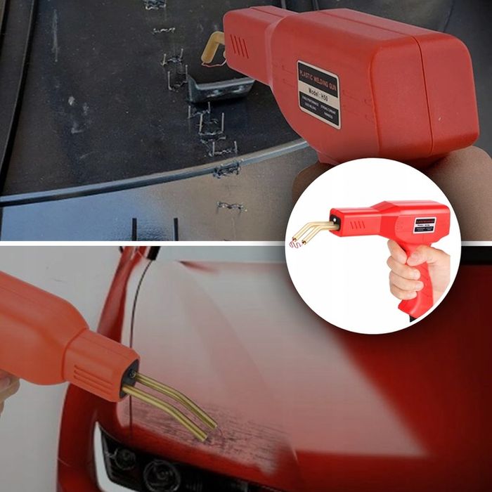 Zszywarka Do Plastiku Spawarka Zgrzewarka Lutownica Tworzyw +200szt Zs