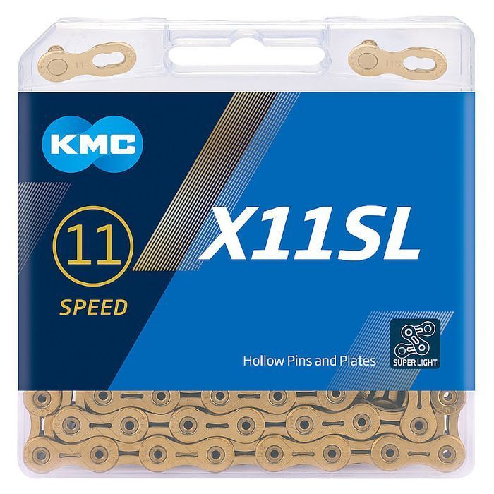 Łańcuch Kmc X11Sl 118Og. 11B Ti-N Box