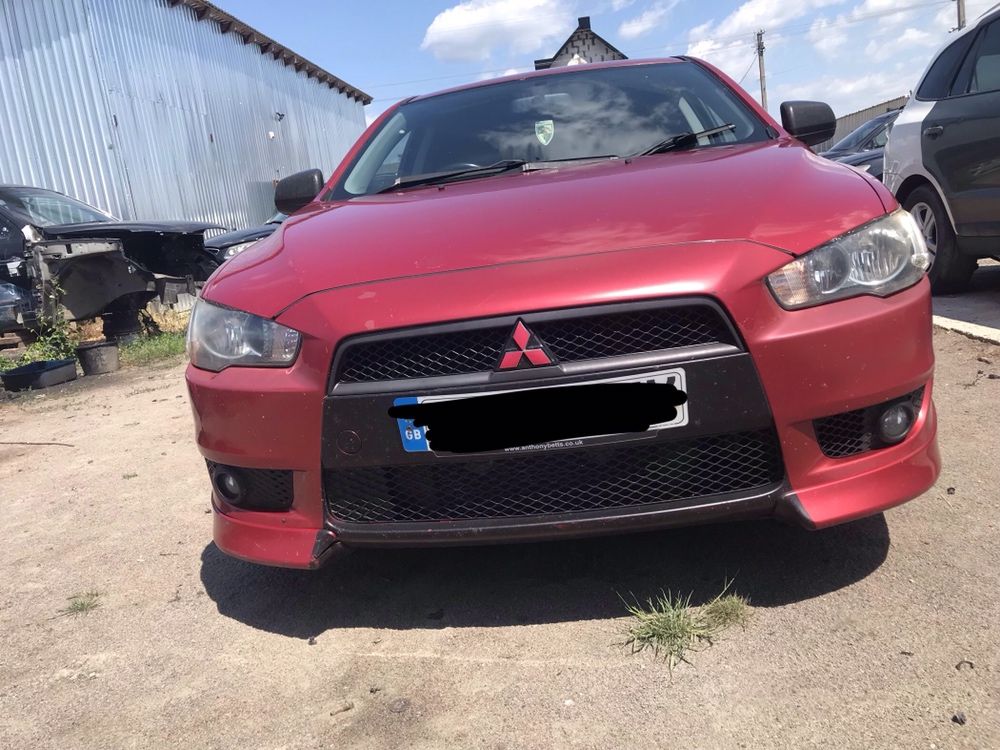 Бампер передній задній Лансер Х Mitsubishi Lancer X Седан Хечбек