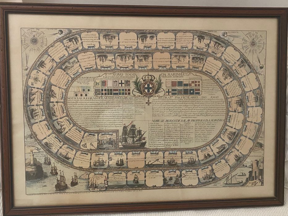 Quadro Novo Jogo da Marinha para uso do sereníssimo Príncipe do Brasil