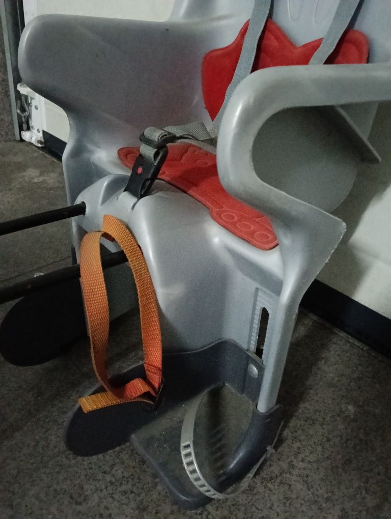Cadeira de criança para bicicleta adulto