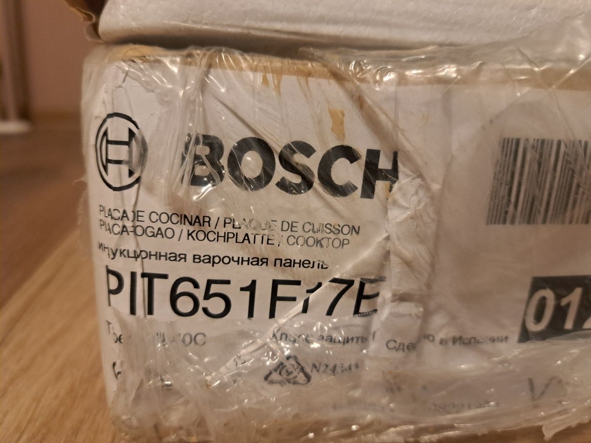 Indukcja Bosch nowa