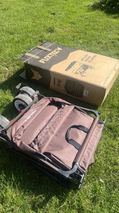 Wózek plażowy Fuxtec JW76C stan idealny