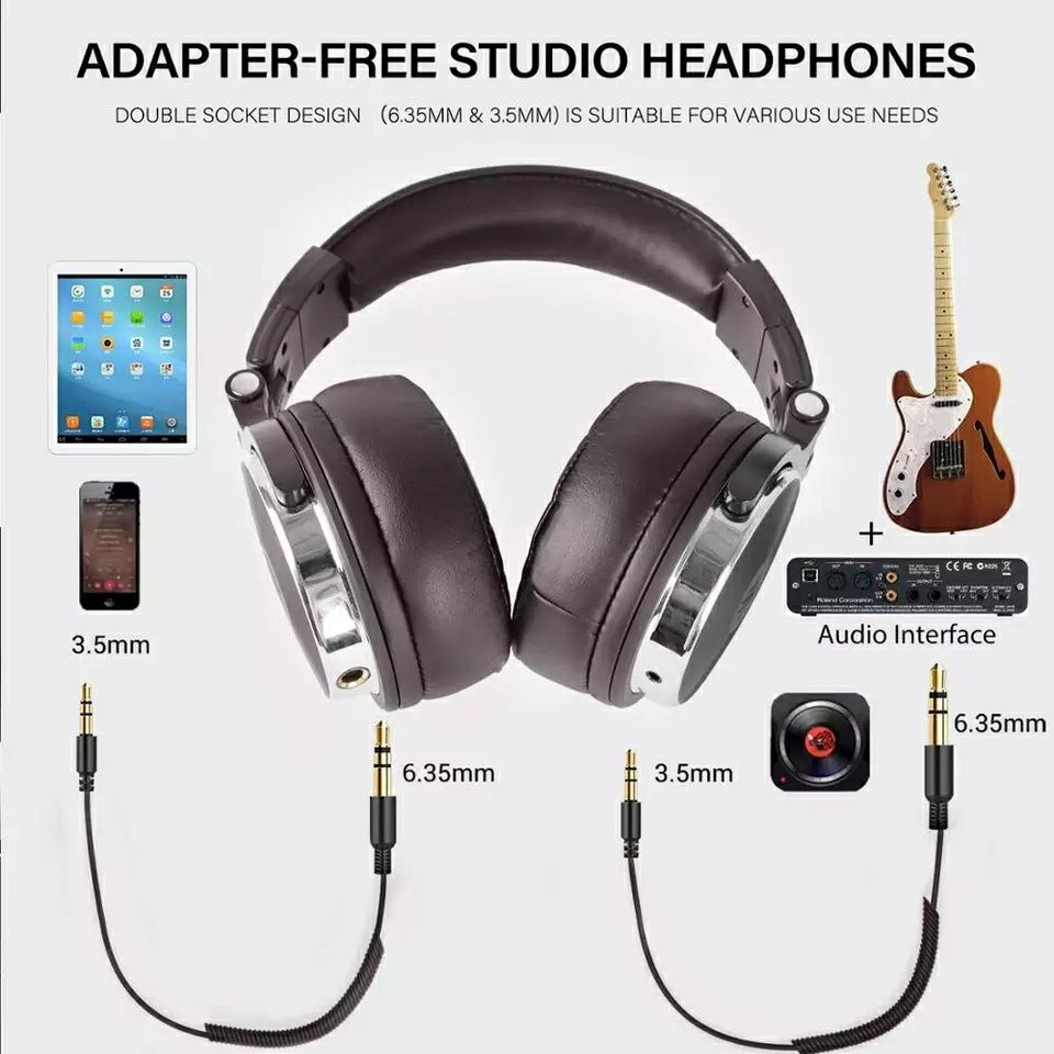 DJ Наушники OneAudio Studio Pro гарнитура Hi-Fi студийные монитор Odio