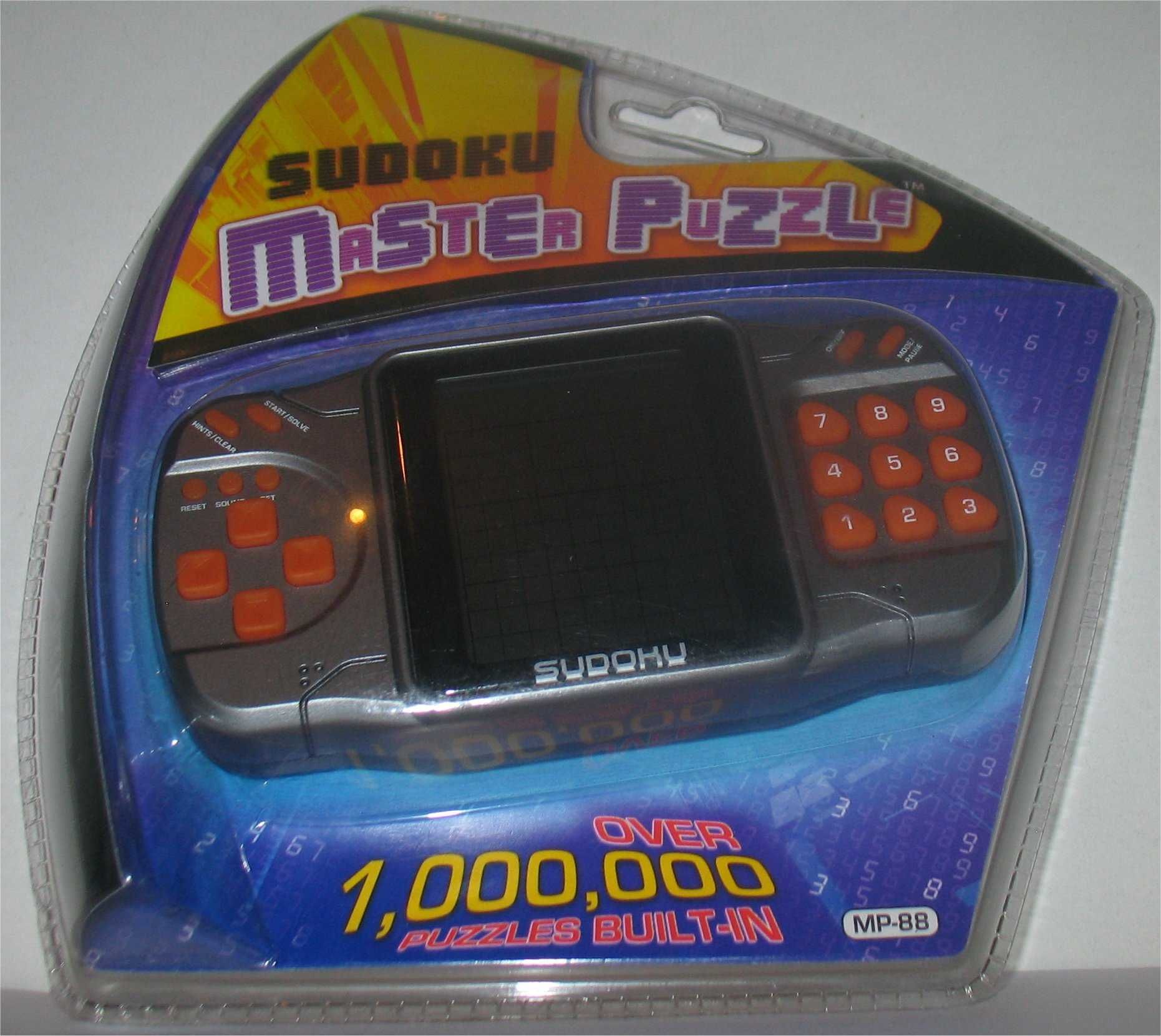 Consola de Jogos de Mão - Sudoku - Master Puzzle