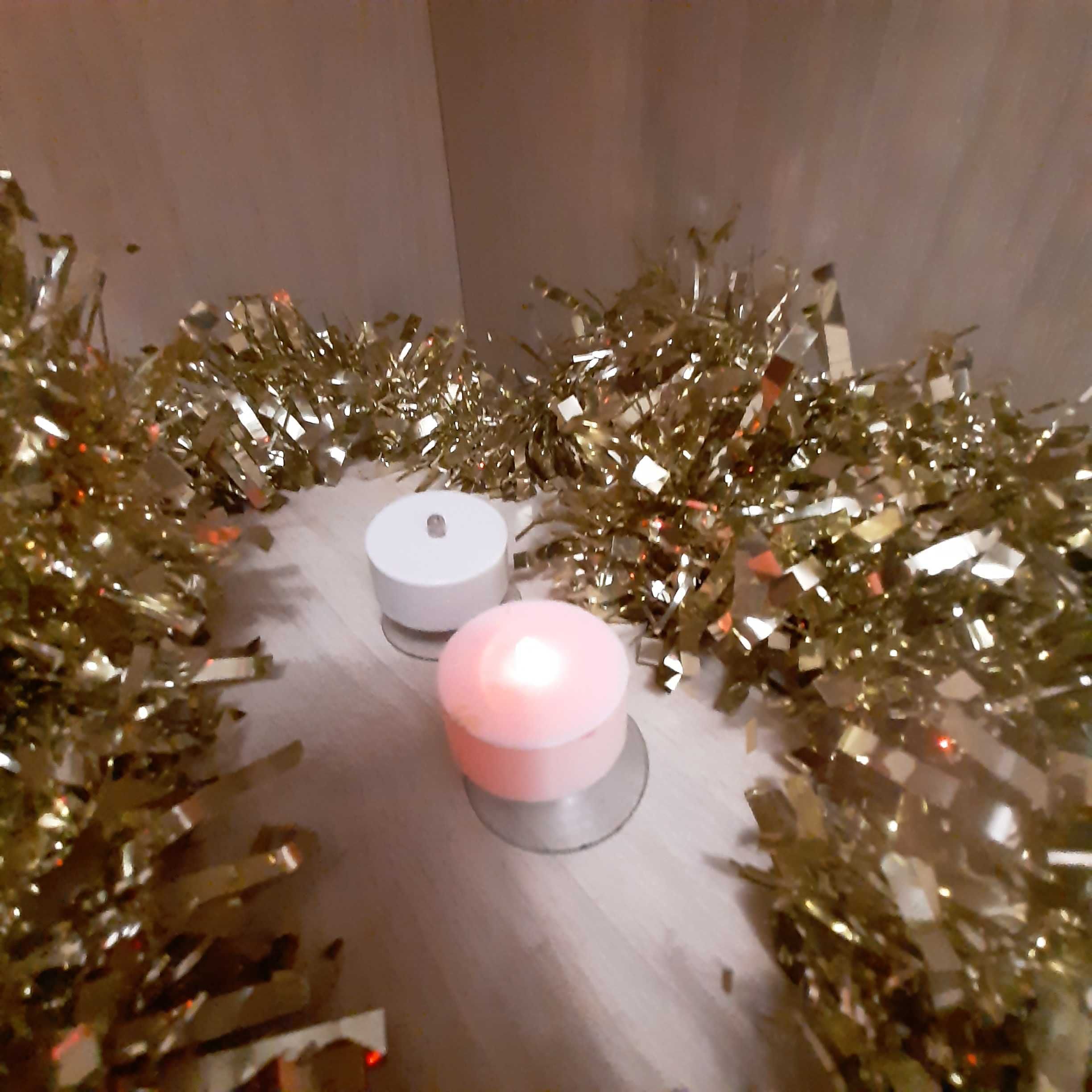 Новогодний декор,  снеговик ,  подставка для свечи, ёжик,  звезда