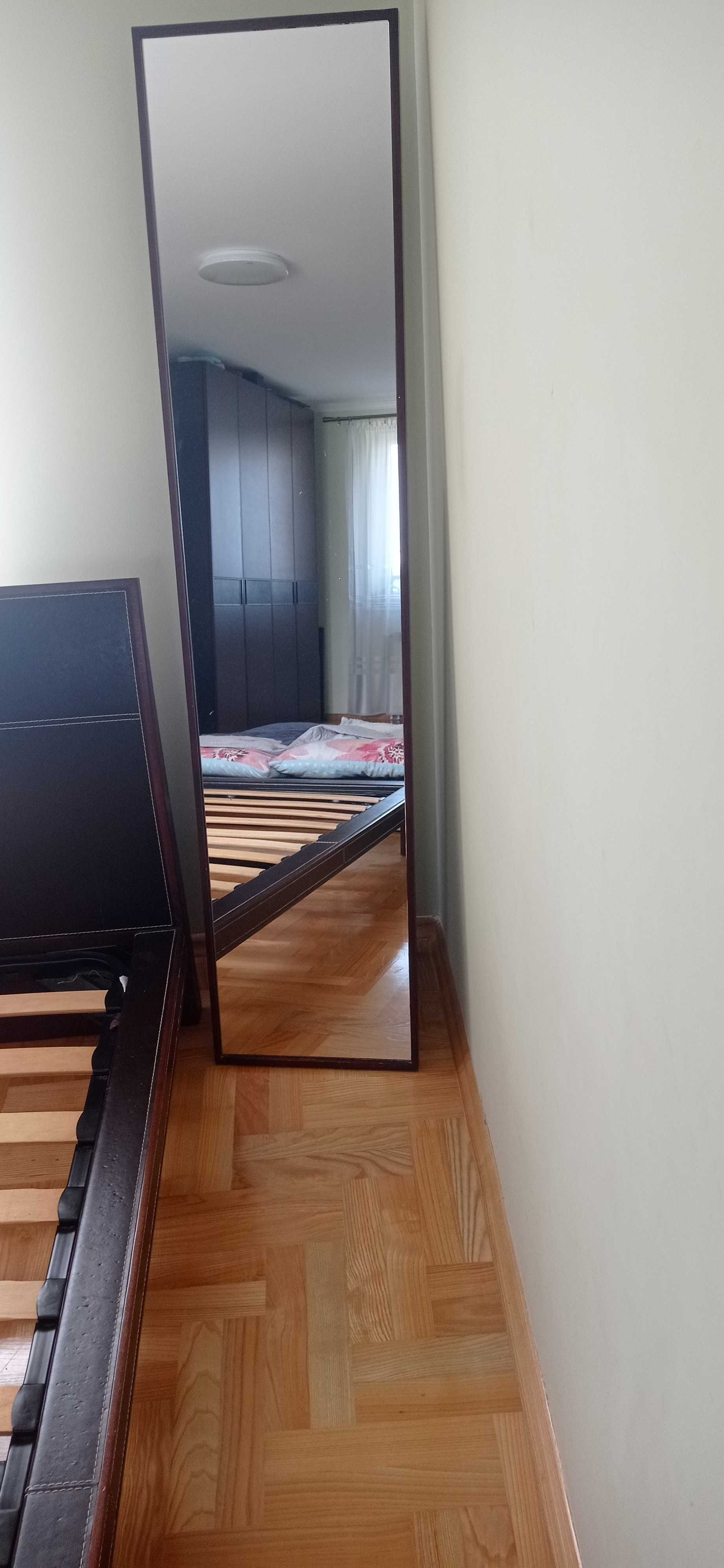 Zestaw włoskich mebli do sypialni łóżko160x200 szafa lustro szafka noc