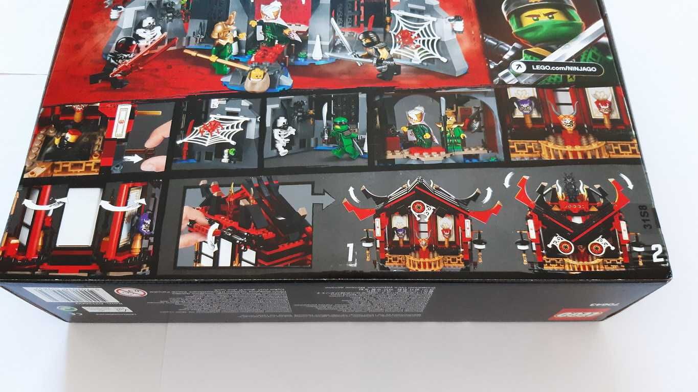 Lego Ninjago Masters Spinjitzu 70643 Temple of Resurrection selado