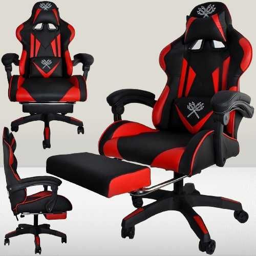 Кресло геймерское Extreme Черно-красное, кресло компьютерное
