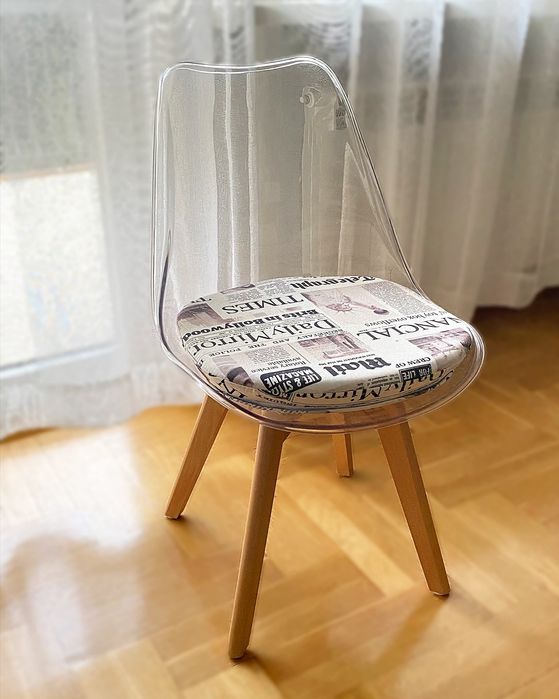 Krzesło Nordic Clear