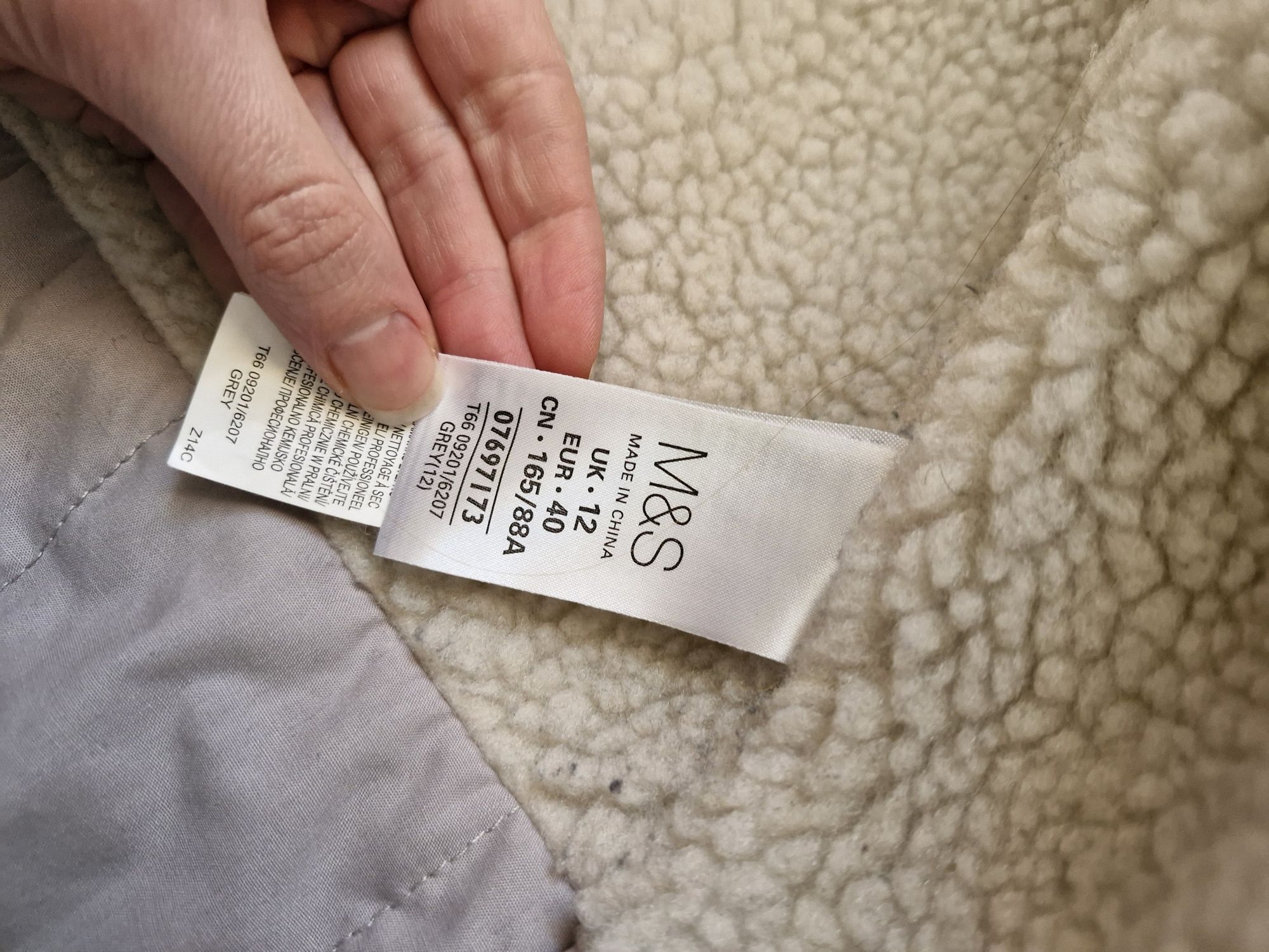 Пальто вовняне M&S маркс енд спенсер