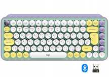 Mechaniczna Klawiatura Bezprzewodowa Logitech Pop Keys Us'intl + Cyryl