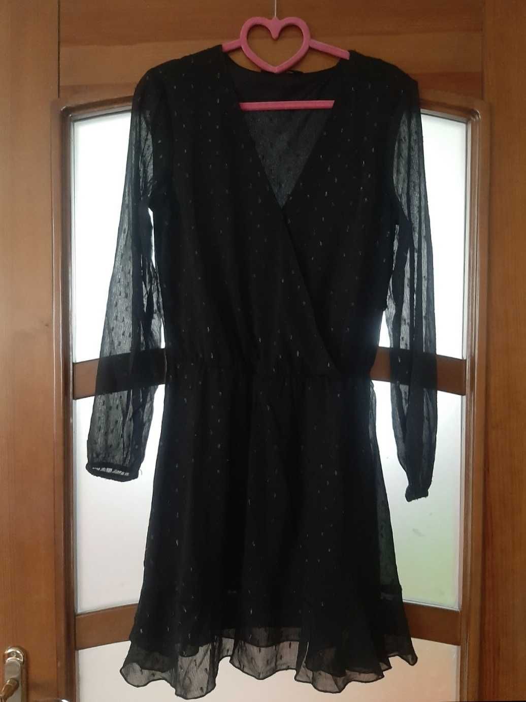 Чорна сукня Sinsay S