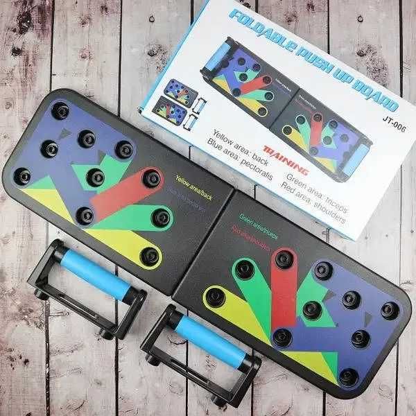 Доска для отжимания 14 в 1, тренажер мышц